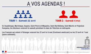 Election présidentielle en Martinique: dates et horaires d'ouverture des bureaux de vote