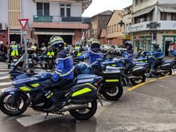 Les forces de sécurité mobilisées pour le 38ème tour cycliste de la Martinique