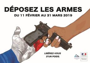 Campagne "Déposez les armes" 2019
